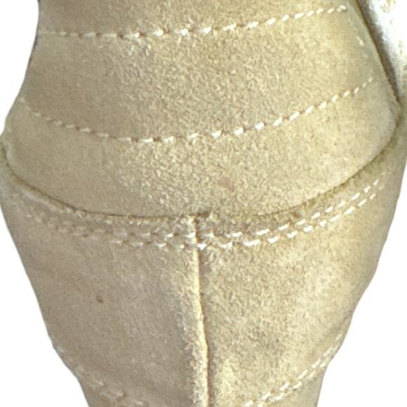 Ash Bowie Wedge Limited Edition Lemon Yellow Suede Canvas Sneaker Sz 10.5 / 11 - Picture 11 of 15